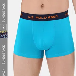 U.S. Polo Assn. Pack Of 2 Cotton Stretch Trunks-image-56