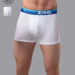 Underjeans by Spykar Men Cotton Blend Pack of 2 Trunk-image-52