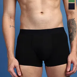 ONN Pack Of 3 Pure Cotton Trunks -ONN_UK_31_ASST3_3PC-picture-4