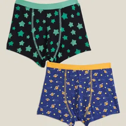 XY Life Pack Of 2 Mid-Rise Printed Intelli Soft Technology Trunks LBTRNK2PCKN03_-image-18