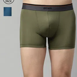 pivot Men Assorted Pack of 2 Trunks-15