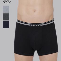 Levis Pack of 4 Smartskin Technology Cotton Trunks with Tag Free Comfort #003-image-60