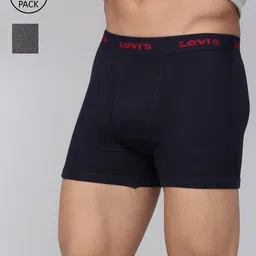 Levis Men Pack of 2 Pure Cotton Assorted Trunks #071-TRUNK-ASST-P2-picture-1