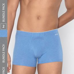 XYXX Solid Pack of 2 Micro Modal UNO Medley Trunk-picture-1