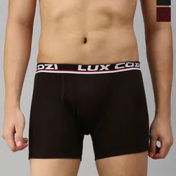 Lux Cozi Pack Of 3 Assorted Trunks COZI_BIGSHOT_LONGS_PLAIN_AST1_3PC-18