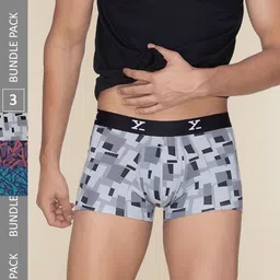 XYXX Men Pack Of 3 Printed Trunks XYTRNK3PCKN950-picture-8