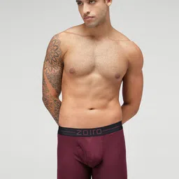 Zoiro Men Outer Elasticated Modal Long Trunk 2423-picture-35