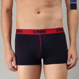 ONN Pure Cotton Assorted Trunks Pack of 2 ONN_253_AST2_3PC-38