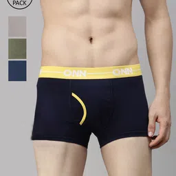 ONN Men Pack of 4 Assorted Short Trunk ONN_264_AST_5PC-1