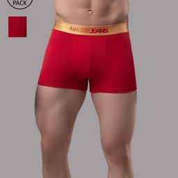 Underjeans by Spykar Men Cotton Blend Pack of 2 Trunk-10