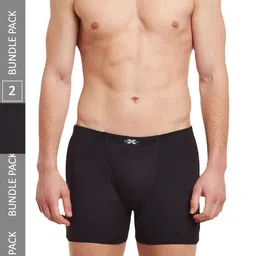BODYX Men Pack Of 2 Mid-Rise Pure Cotton Trunks BX19T_B-2-S-picture-15