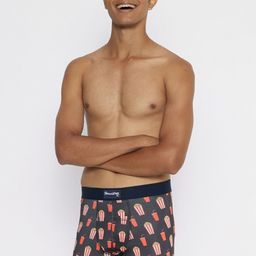 Smugglerz Men Black & Red Printed Trunks Pop-&-Fizz-Black-Men's Smundies - XXL-picture-49