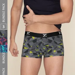 XYXX Men Pack of 3 Shuffle IntelliSoft Micro Modal Printed Trunk XYTRNK3PCKN959-picture-3