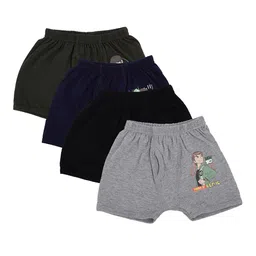 Bodycare Kids Boys Pack Of 4 Assorted Ben 10 Printed Cotton Trunk KIA953-PK001_P4-image-70