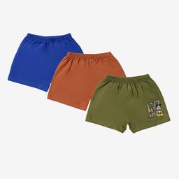 Bodycare Boys Pack Of 3 Assorted Breathability Trunks IIBY1592-PK004-32