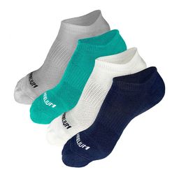 Heelium Men Pack of 4 Odour-Free Breathable Anti-Bacterial Bamboo Ankle Length Socks-11