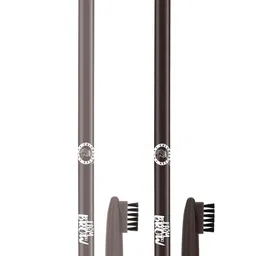 Colors Queen Set Of 2 Easy Brow Professional Eyebrow Pencil - Brown & Dark Brown-13