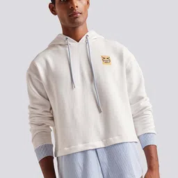 Muvazo Printed Hooded Pullover Sweatshirt-picture-35