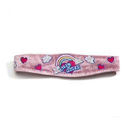 MASQ Girls Pink Set Of 3 Hairband & Ponytail Holder with Face Mask-15