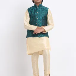 KRAFT INDIA Kurta & Churidar With Nehru Jacket-picture-40