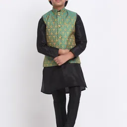 KRAFT INDIA Kurta & Churidar With Nehru Jacket-picture-15
