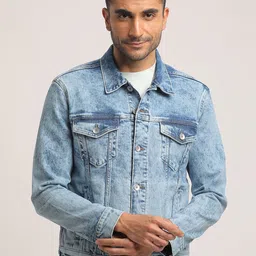 EVERBLUE Washed Denim Jacket-picture-19