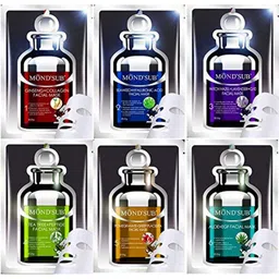 MONDSUB Set Of 6 One Week Series 6 in 1 Facial Sheet Mask-10