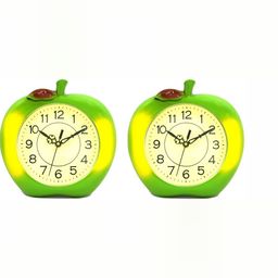 Sigaram Yellow & Green Regular Wall Clock-image-6