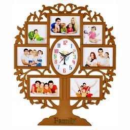 Attractionz Beige & White Wall Clock-image-94