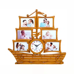 Attractionz Beige & White Wall Clock-image-60
