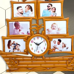 Attractionz Beige & White Wall Clock-image-98