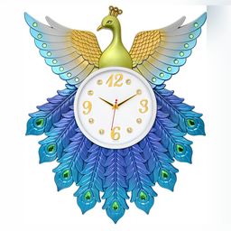 Attractionz Blue & Beige Wall Clock-image-121