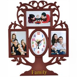 Attractionz Brown & Beige Wall Clock-image-52
