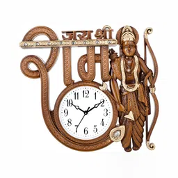 Attractionz Brown & Beige Wall Clock-picture-30