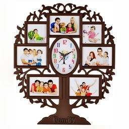 Attractionz Brown & Beige Wall Clock-15