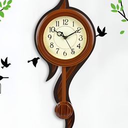 Attractionz Brown & Beige Wall Clock-39