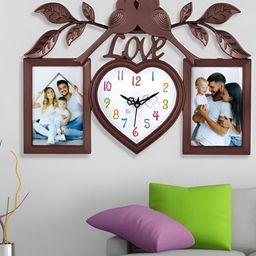 Attractionz Brown & Beige Wall Clock-image-64