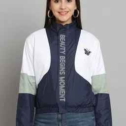BROOWL Colourblocked Lightweight Padded Jacket-image-31