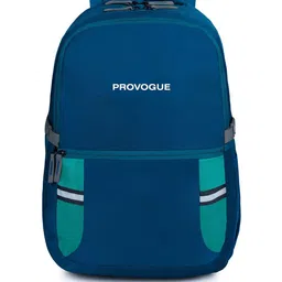 Provogue Unisex Colourblocked Embroidered Backpack-43