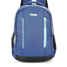 Aristocrat Unisex Blue Backpack-45