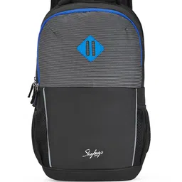 Skybags Unisex Striped Medium Backpack - Up to 16 inch Laptop-43