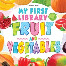 Dreamland My First Library Fruits & Vegetables : Early Learning Book for kid-20
