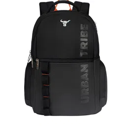 URBAN TRIBE Unisex Black & Yellow Colourblocked Backpack-44