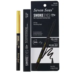 Seven Seas Smoke Eyes 24Hrs Non Transfer Kajal - Black-57