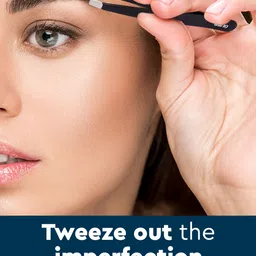 GUBB Metal Slant Tip Tweezer Plucker - Black-12
