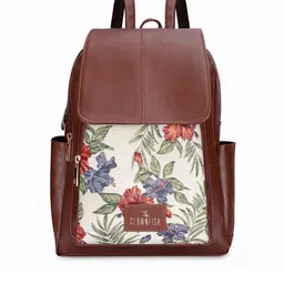 THE CLOWNFISH Women Ergonomic Water Resistant Padded Backpack-48