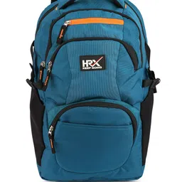 HRX by Hrithik Roshan Unisex Teal Blue Lightweight Water Resistance Backpack-18