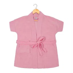 Creeva Pink Bath Robes-11