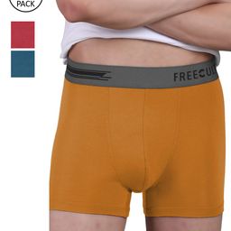 FREECULTR Men Pack Of 3 Solid Trunk-picture-46