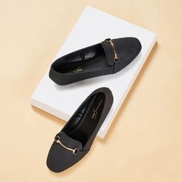 Forever Glam by Pantaloons Women Slip-On Horsebit Loafers-30